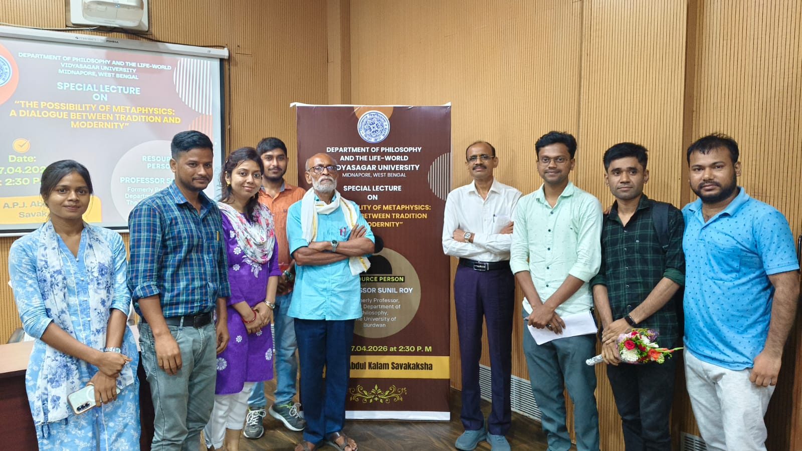 Special Lecture on ‘The Possibility of Metaphysics: A Dialogue Between Tradition and Modernity"