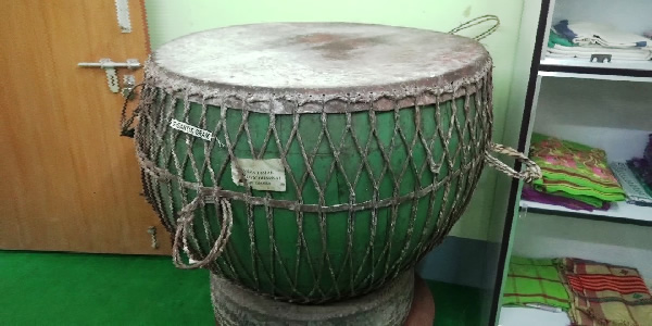 Large 'Madol' or drum used as a percussion instrument by several adivasi communities