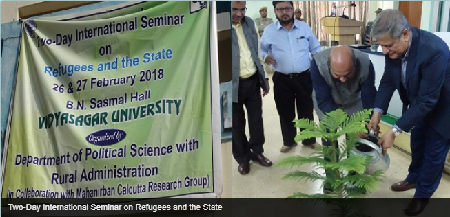 Two-Day International Seminar on Refugees and the State